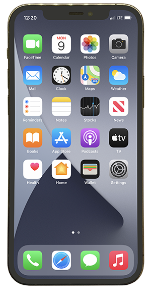 aplicativos iphone IOS14  Application telephone, Fond d'écran