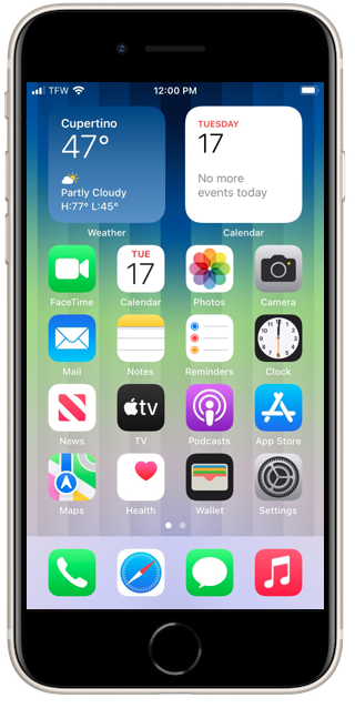 Straight Talk Apple iPhone SE (2022-3rd Gen) 5G, 64GB, Midnight - Prepaid  Smartphone [Locked to Straight Talk] 